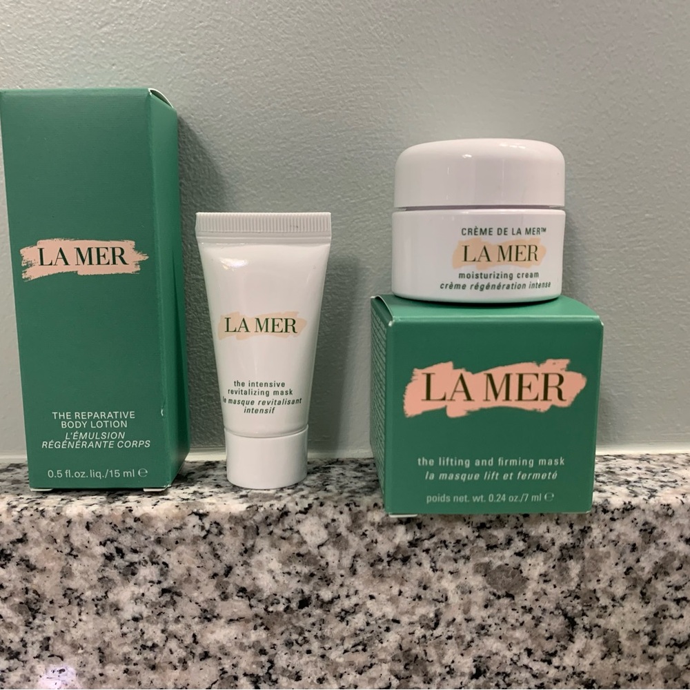 4 piece La Mer Skincare Moisture Bundle- Brand New & Unopened.